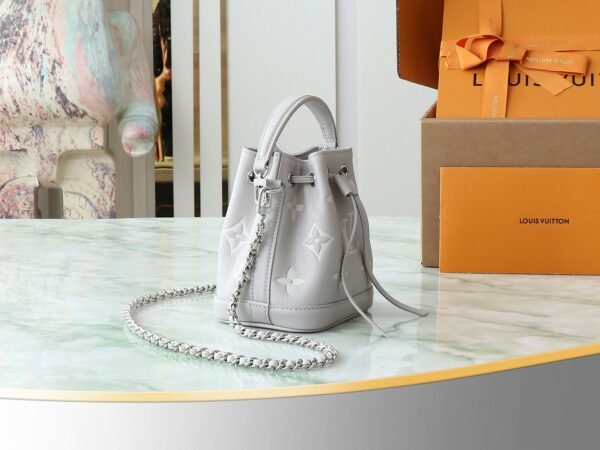 Nano Noé supple Monogram Empreinte leather handbag BW01 - Image 2