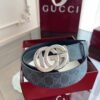G smooth buckle belt 35mm wide . BW01
