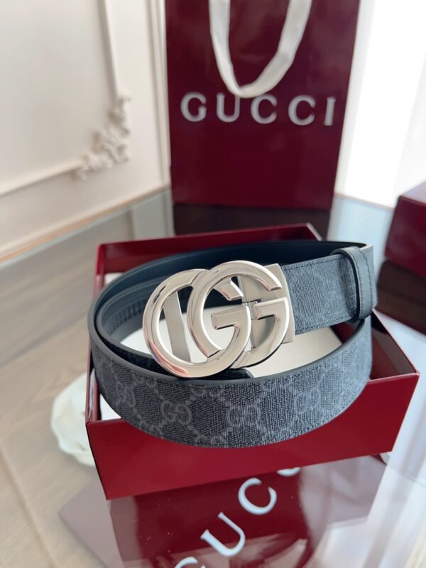 G smooth buckle belt 35mm wide . BW01