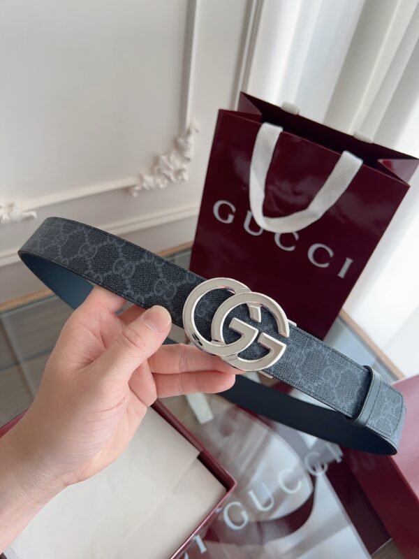 G smooth buckle belt 35mm wide . BW01 - Image 5