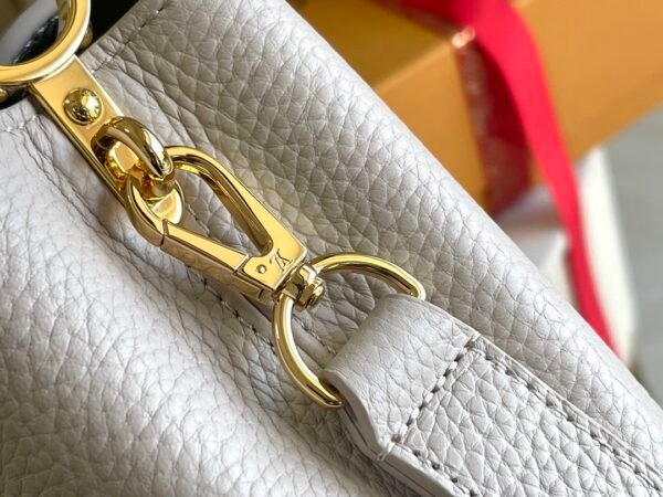 Capucines Mini Gray handbag. BW01 - Image 7