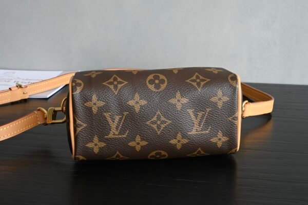 Nano Speedy Mini Monogram canvas . BW01 - Image 3
