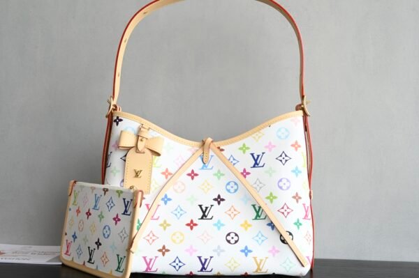 Carry All white Handbag. BW01