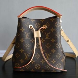Nano Noé Mini Monogram canvas Handbag.BW01