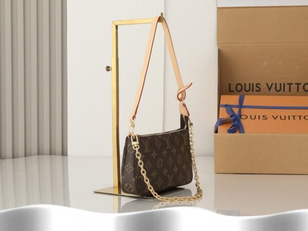 Louis Vuitton Pochette Accessoires in Monogram canvas.BW01 - Image 2