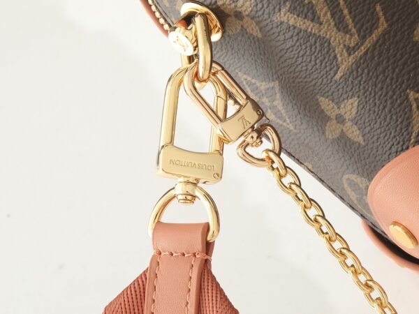 Pink Petite Malle Souple Handbag.BW01 - Image 7