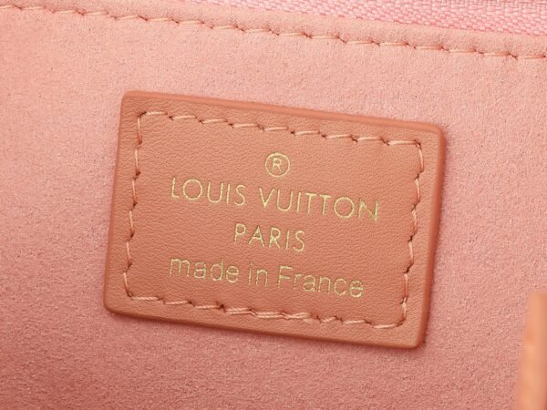 Pink Petite Malle Souple Handbag.BW01 - Image 9