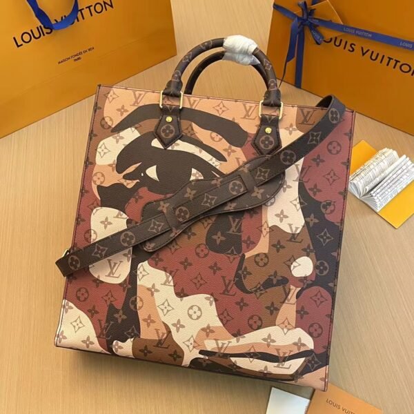 M46679  LV SAC PLAT NV BROWN Handbag. BW02 - Image 2
