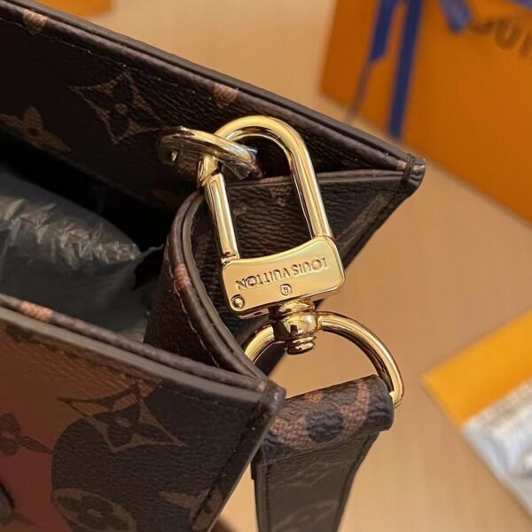 M46679  LV SAC PLAT NV BROWN Handbag. BW02 - Image 6