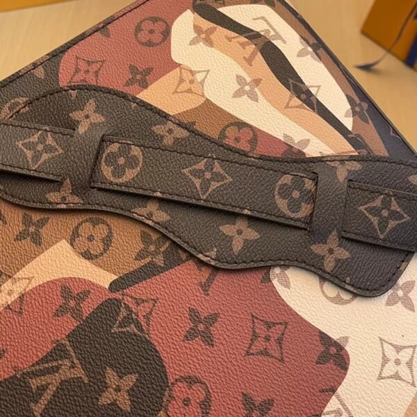 M46679  LV SAC PLAT NV BROWN Handbag. BW02 - Image 7