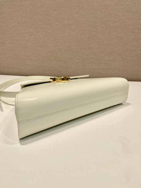 1BD343 Leather handbag - White. BW02 - Image 5