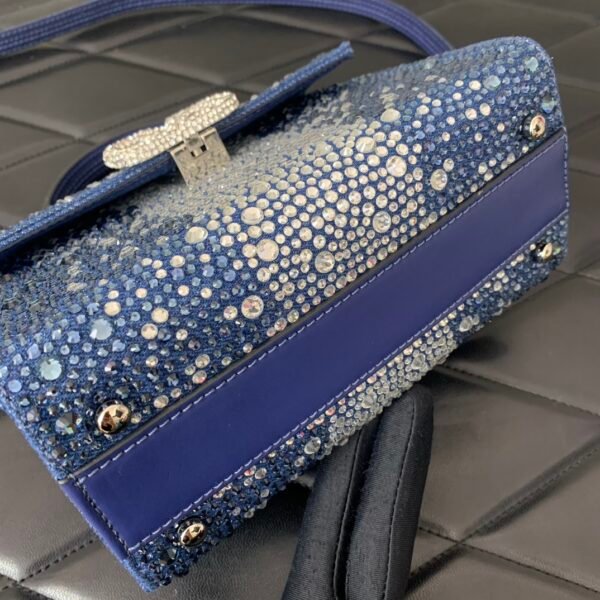 VSLING small denim handbag with adjustable shoulder strap.JW01 - Image 9