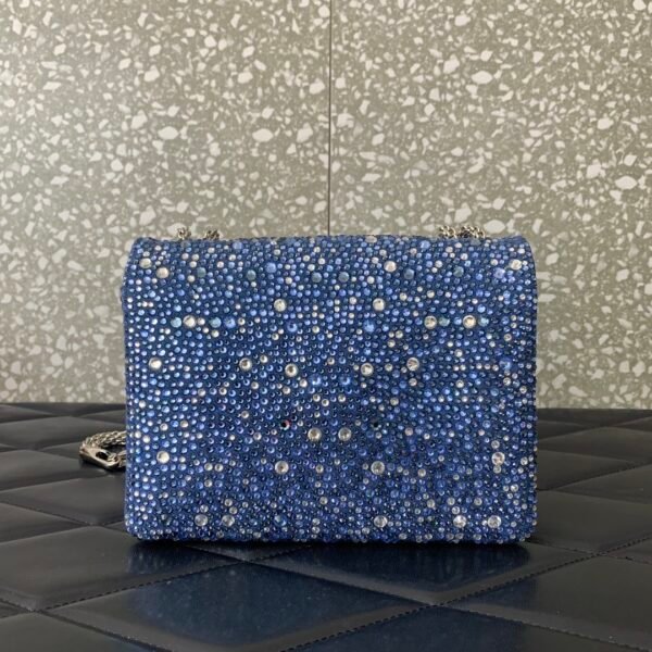 ONE STUD rhinestone denim bag.BW02 - Image 2