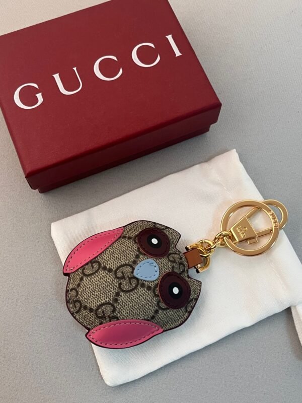 GG emblem Joyful Cute Owl Keychain. JW01 - Image 2
