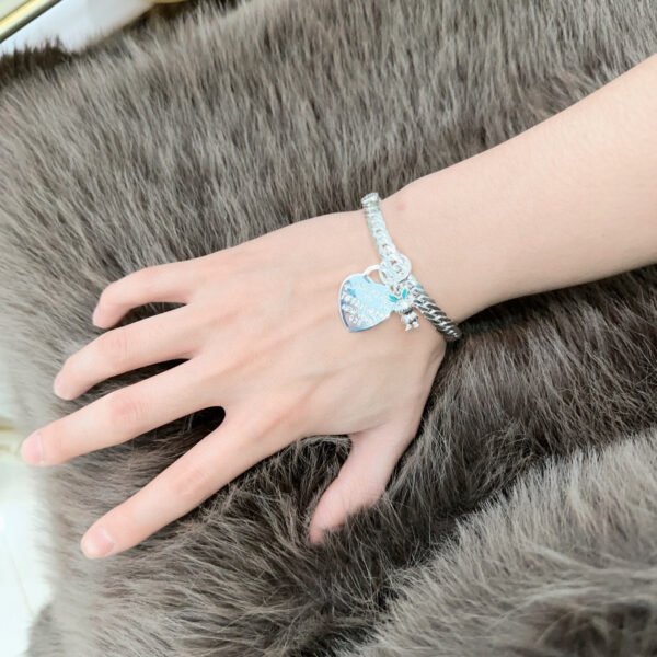 Retro style silver Bracelet handmade.JW01 - Image 7
