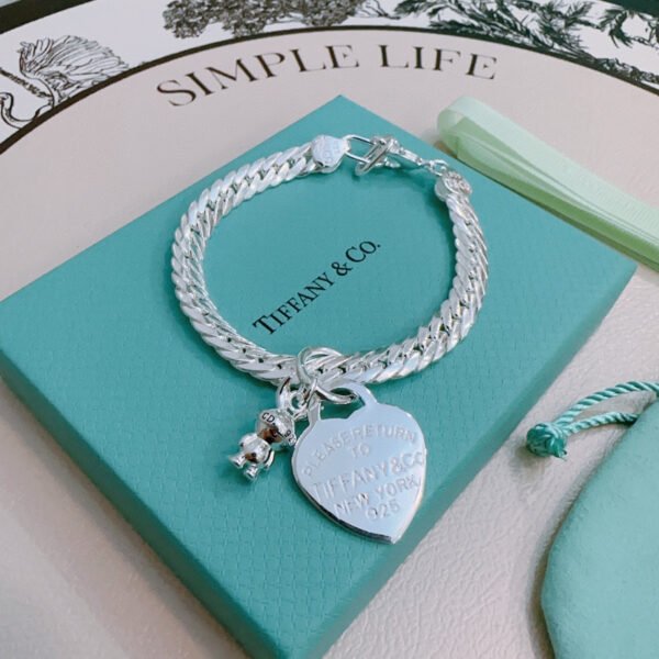 Retro style silver Bracelet handmade.JW01 - Image 2