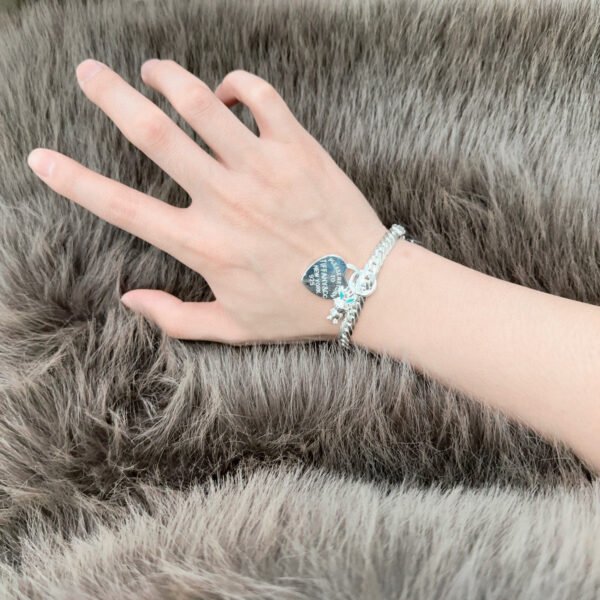 Retro style silver Bracelet handmade.JW01 - Image 8