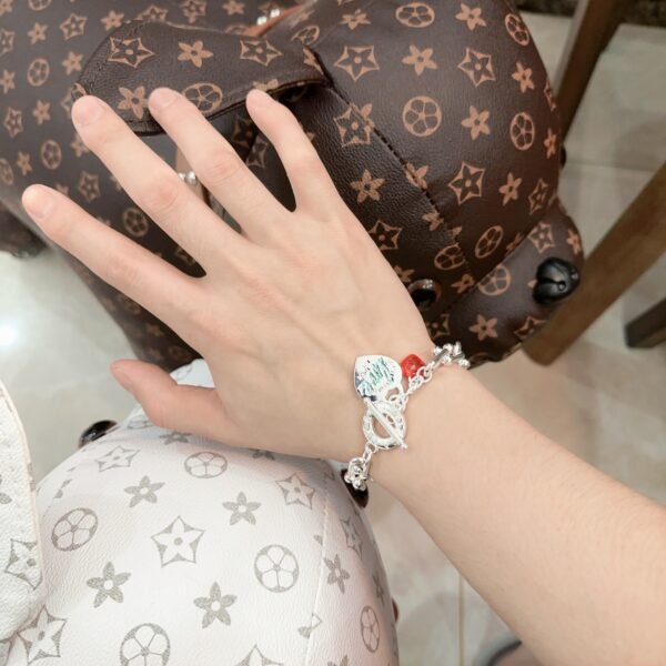 Retro style silver Bracelet handmade.JW01 - Image 9