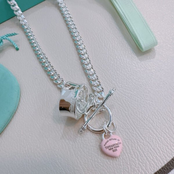 Retro style silver handmade Necklace for men and women.JW01 - Image 2