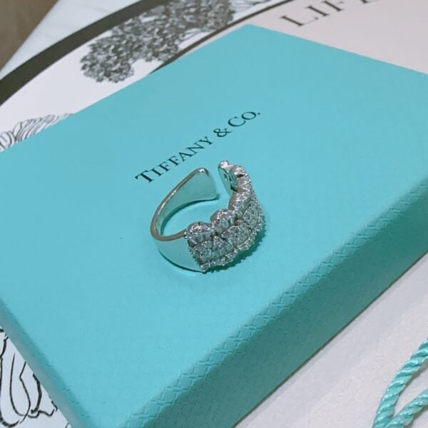 Adjustable platinum V gold plated ring.JW01 - Image 9