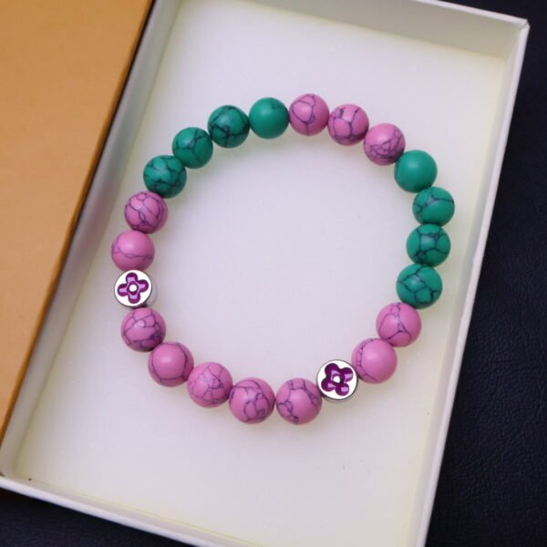 Fashionable Bead Bracelet colorful. JW01 - Image 9