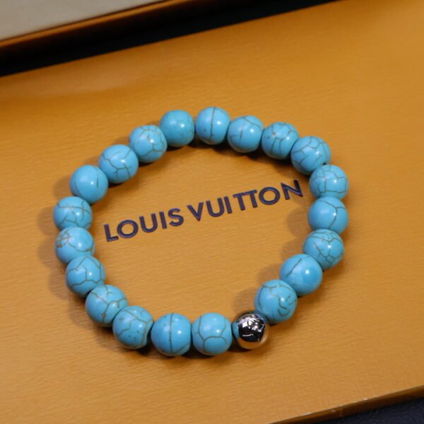 Classic Blue bead Bracelet. JW01 - Image 7