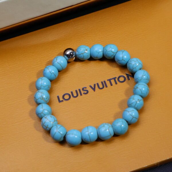Classic Blue bead Bracelet. JW01 - Image 8