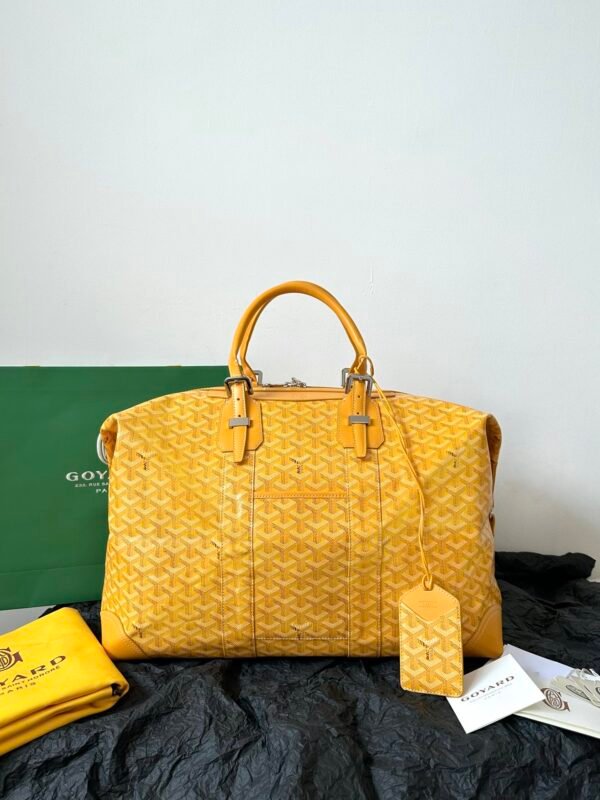 Yellow Boeing 45 Duffel Travel Handbag.BW02