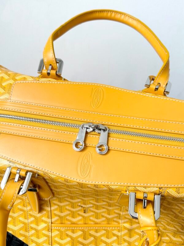 Yellow Boeing 45 Duffel Travel Handbag.BW02 - Image 3