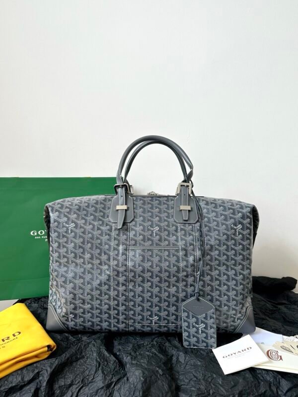 Grey Boeing 45 Duffel Travel Handbag.BW02