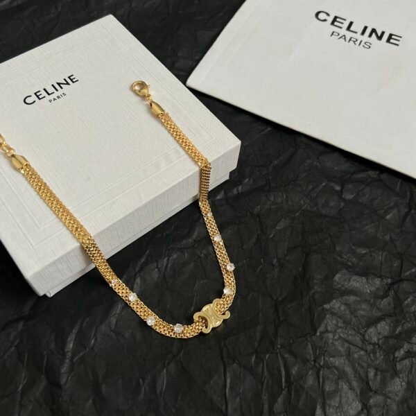 Bold Golden necklace adjustable. JW01 - Image 2