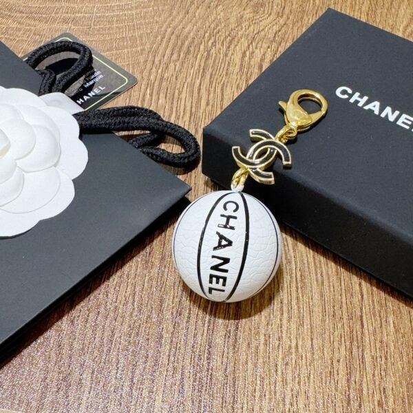 Basketball Keychain pendant white. JW01 - Image 7