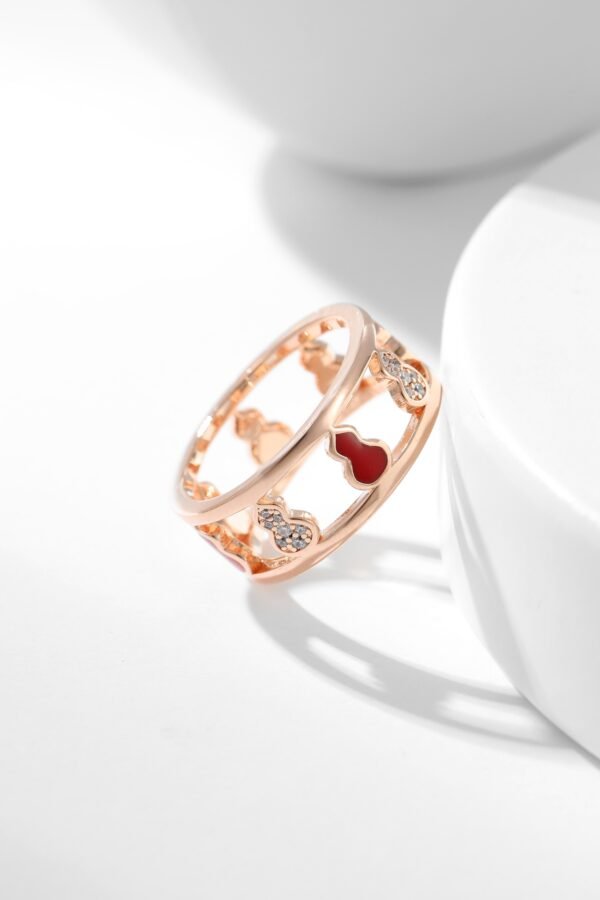 Small Eight Blessings Gourd ring.JW01 - Image 2