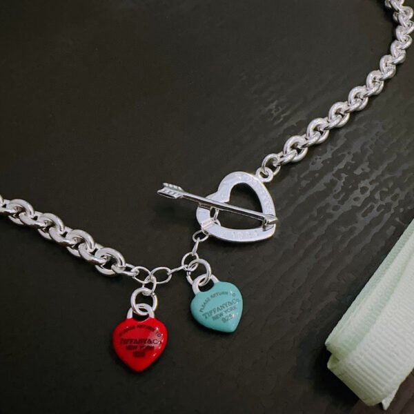 Retro style pure handmade silver necklace 55cm.JW01 - Image 3