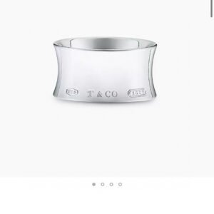 V gold plated with platinum layer ring.JW01