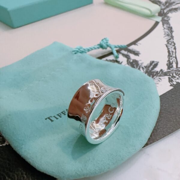 V gold plated with platinum layer ring.JW01 - Image 3