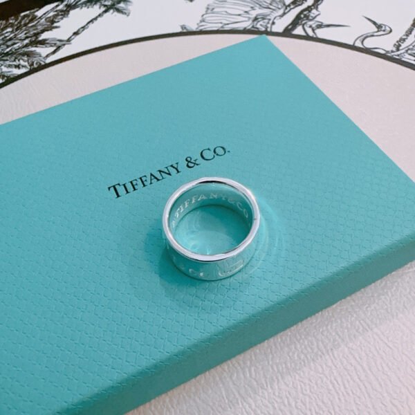V gold plated with platinum layer ring.JW01 - Image 6