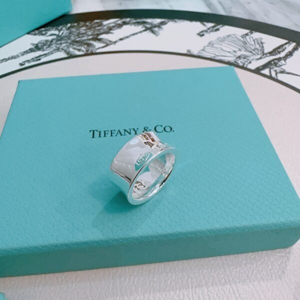 V gold plated with platinum layer ring.JW01 - Image 2