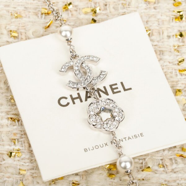 Diamond Five-Leaf clover double bracelet adjustable.JW01 - Image 5