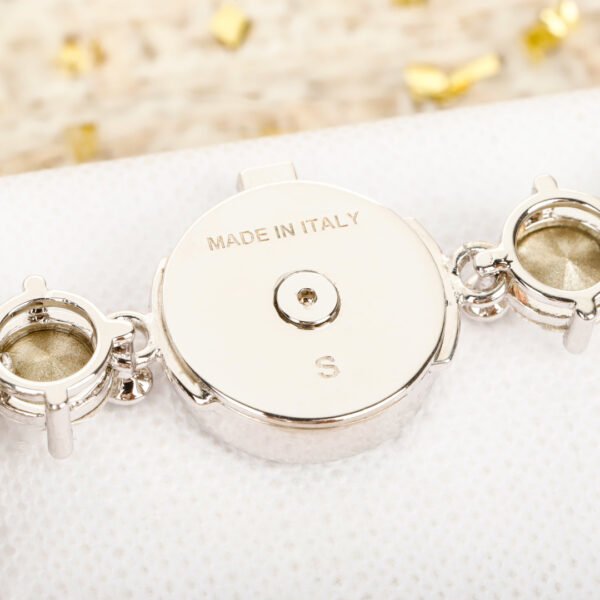 M!u M!u enamel letter Full Diamond Bracelet. JW01 - Image 5
