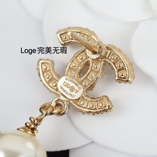 Classic double C light Earrings ZP material.JW01 - Image 6