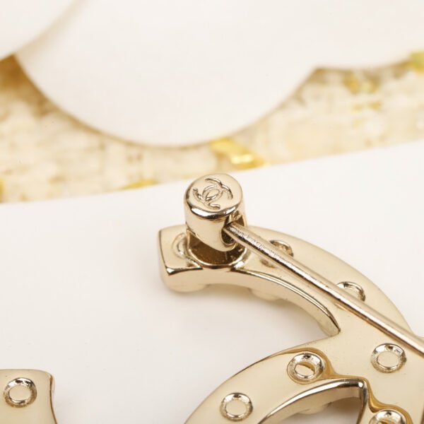 Double C Round diamond Brooch.JW01 - Image 5