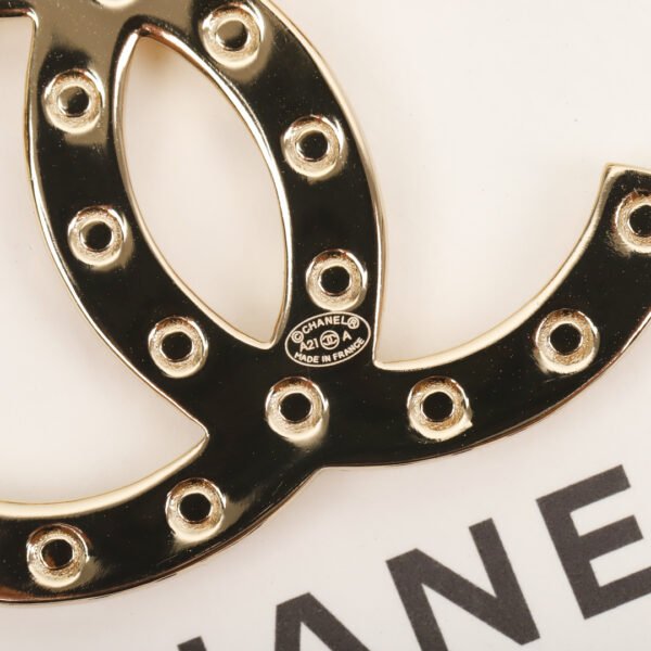 Double C Round diamond Brooch.JW01 - Image 6