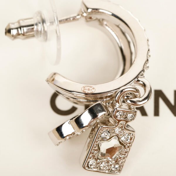25P Early Spring Silver Asymmetrical earrings.JW01 - Image 5