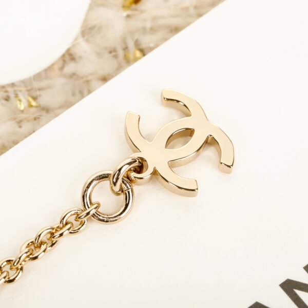 25s Early spring Rotating thread button hanging double necklace.JW01 - Image 6