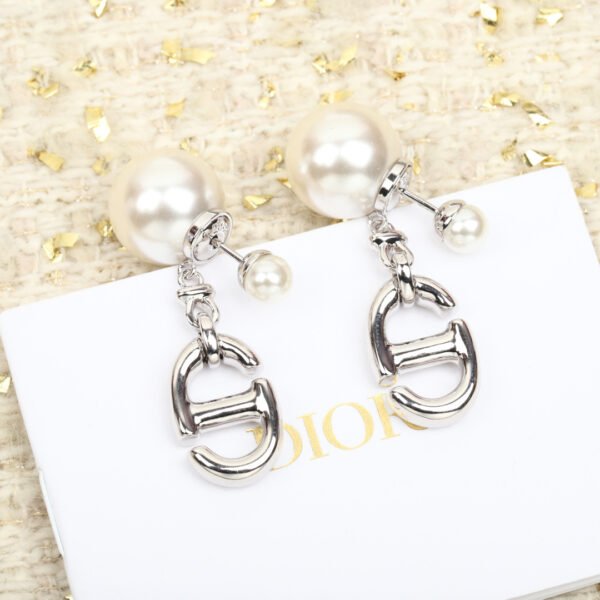 D pearl drop CD Earrings.JW01 - Image 3