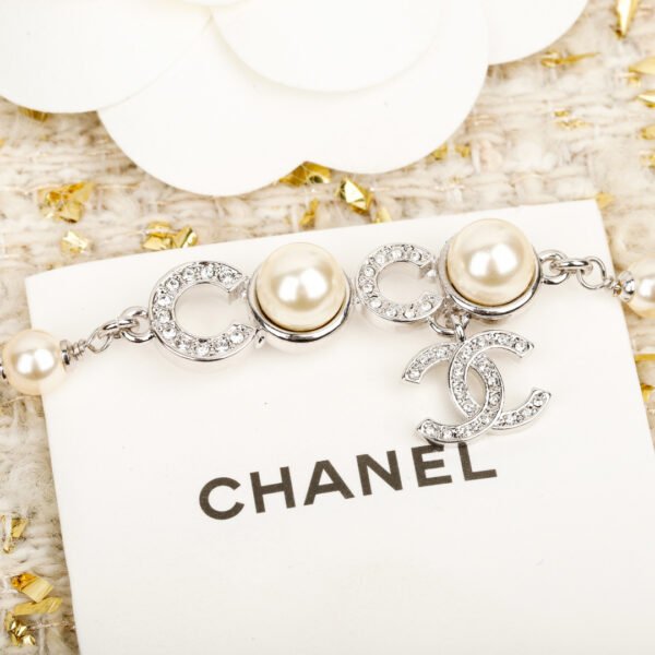 Latest Rhinestone Pearl Coco Necklace.JW01 - Image 3
