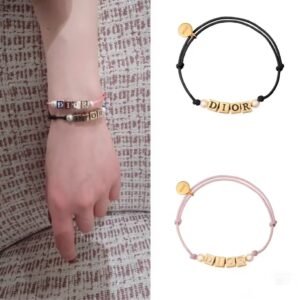 Dice letter square bracelet.JW01