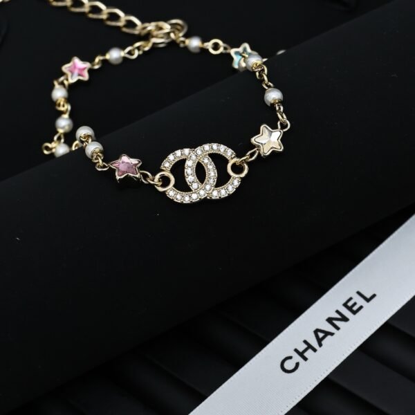 Colorful star letter necklace for spring and summer.JW01 - Image 5