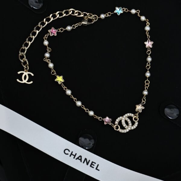 Colorful star letter necklace for spring and summer.JW01 - Image 6